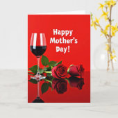 Carte de Fête des Mères Ruby Floral (Fleur jaune)