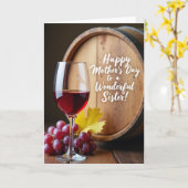 Carte de fête des mères Rustic Joy (Fleur jaune)