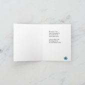 Carte de fête des mères sans mère - Poème (Intérieur)