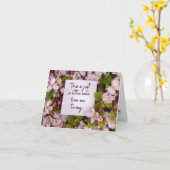 Carte de fête des mères sans mère - Rapide. Import (Fleur jaune)