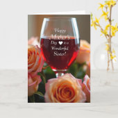 Carte de fête des mères sincère de Ruby (Fleur jaune)