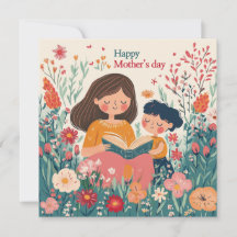 Carte de fête des mères Storytime