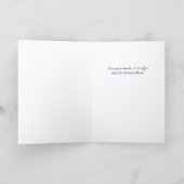 Carte de fête des mères Terrier de Border et fleur (Intérieur)
