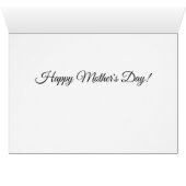 Carte de fête des mères victoriennes - Beaucoup de (Intérieur Horizontal (Bas))