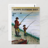 carte de fête des pères (Devant / Derrière)