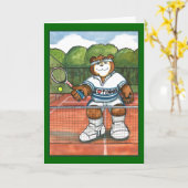 Carte de fête des pères (Fleur jaune)