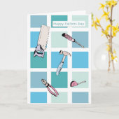 Carte de fête des pères (Fleur jaune)