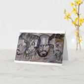 Carte de fête des pères (Fleur jaune)