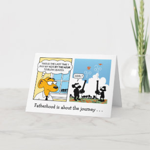 Carte de Fête des pères amusante