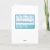 Carte de Fête des Pères avec photo personnalisée (Dos)