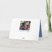 Carte de fête des pères (bébé rats) (Dos)