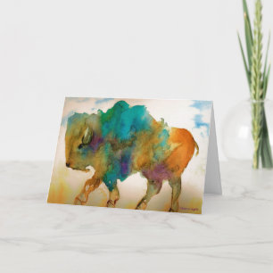 Carte de Fête des pères Buffalo