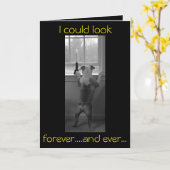 Carte de Fête des pères Bulldog anglais (Fleur jaune)