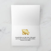 Carte de Fête des pères chrétienne (Intérieur)