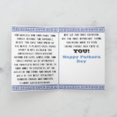 Carte de Fête des pères Covid-19 Time Capsule (Intérieur)