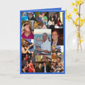 Carte de fête des pères d'Alan (Fleur jaune)