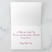 Carte de fête des pères d'animal familier/chats (Intérieur)