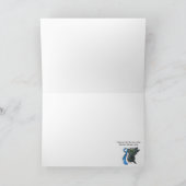 Carte de Fête des pères de chat amusant (Intérieur)