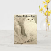 Carte de fête des pères de couche-tard (Fleur jaune)