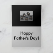 Carte de fête des pères de Ninja (Intérieur)