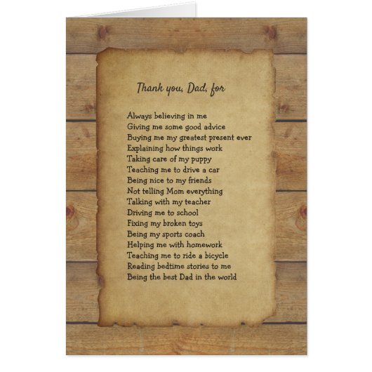 Carte de Fête des pères de style occidental (perso (Devant)