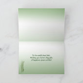 Carte de Fête des pères de voiture antique (Intérieur)