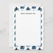 Carte de fête des pères disco Daddy Cool Dance (Dos)