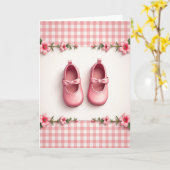 Carte de Fête des Pères Douce pour Bébé (Fleur jaune)