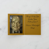 Carte de Fête des pères du serveur de Butler Waite (Intérieur)