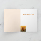 Carte de Fête des pères Extraordinaire Highland St (Intérieur)