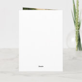 Carte de Fête des pères Gold Foil (Dos)