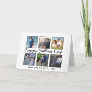 Carte de Fête des pères Happy Photo personnalisée