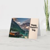 Carte de Fête des pères Lake (Devant)