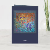 Carte de Fête des pères maritime (Dos)