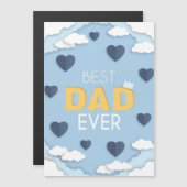 Carte de Fête des pères Meilleur Papa Jamais migno (Devant / Derrière)