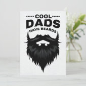 Carte de Fête des pères monochromatique minimalist (Debout devant)