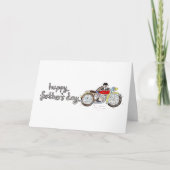 Carte de fête des pères motard (Devant)