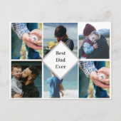 Carte de Fête des Pères personnalisée avec photo (Devant)