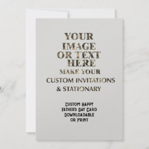Carte de Fête des pères personnalisée Créer