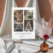 carte de Fête des pères photo collage