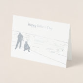 Carte de Fête des pères Pierres ignorées (Devant)