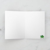 Carte de Fête des pères Posh Frog (Intérieur)