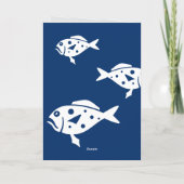 Carte de fête des pères pour le meilleur pêcheur d (Dos)