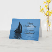 Carte de fête des pères pour mari (Fleur jaune)