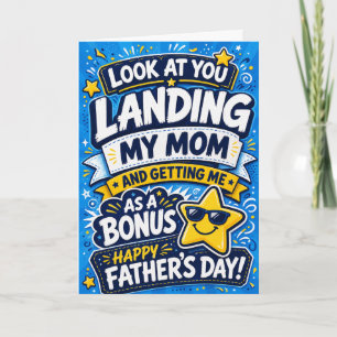 Carte de fête des pères pour papa de Kids Landing