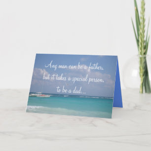 Carte de fête des pères pour Step Dad