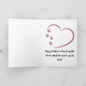 Carte de Fête des pères Schapendoes (Intérieur)