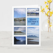 Carte de Fête des pères Seascapes pour (Fleur jaune)