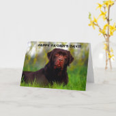 Carte de Fête des pères spéciale Poem Happy (Fleur jaune)