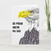 Carte de fête des pères 'Tellement fier que tu soi (Devant)